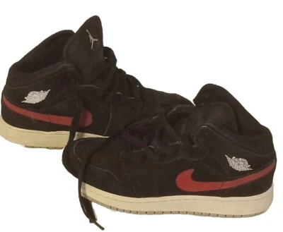 Air Jordan 1's Retro University Red Sneakers 554725-065 Sz 4.5Y Shoes 1s Nike - Image 1 of 4