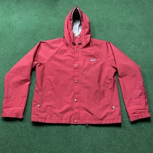 Vintage The North Face Jacket Mens XL Red GoreTex Windy Pass Parka Full Zip Coat - Picture 1 of 12