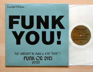 Funk You! Vol. 3 - John Davis & Too Much / Superfly 1983 LP CLEAR Limited VG++ - Bild 1 von 7