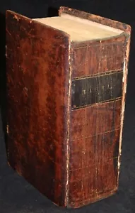 BIBLIA GERMANICA REHBERGER BIBBIA RARA ISCRIZIONI FAMILIARI E APPUNTI FINE 1765 - Foto 1 di 12