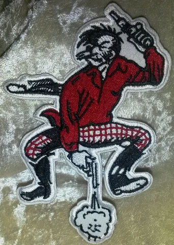 San Francisco 49ers Mascot 4.5" Iron On Embroidered Patch ~FREE Ship! Cover