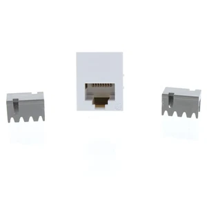 Pass and Seymour Innovate White Smooth Jack Cat5e RJ45 Category 5e T568A/B S58-W - Picture 1 of 6