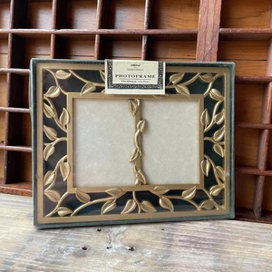 Vintage St Michael M&S Bilderrahmen 1996 Gold Blätter Marks and Spencer 90er - Bild 1 von 6