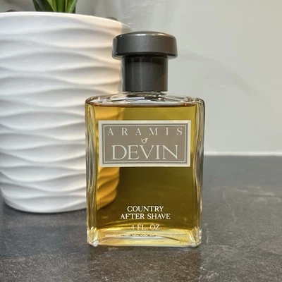 De colección Aramis Devin Country After Shave Splash 4 OZ TAMAÑO GRANDE Nuevo Foto 1 de 4