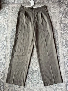 Pantalón Soeur Paris Sulpice para mujer talla UK 10 EUR 38 gris beige ancho recto - Imagen 1 de 9