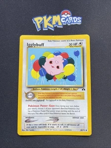 Juego de cartas coleccionables Pokémon Igglybuff Neo Discovery 40/75 LP regular. - Imagen 1 de 3
