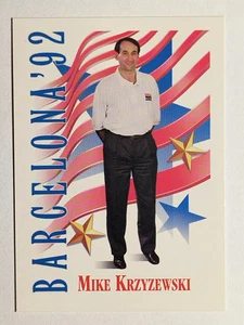 SkyBox #542 1991-92 Mike Krzyzewski CO EE. UU. RC (nuevo) - Imagen 1 de 2