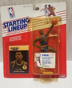 Figura de acción Kenner Patrick Ewing NY Knicks de la NBA de colección 1988 alineación inicial - Imagen 1 de 10