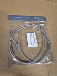 TRIXES Laptop Security Cable Combination Coded Lock NEW Safety Computer Lock - Picture 1 of 2