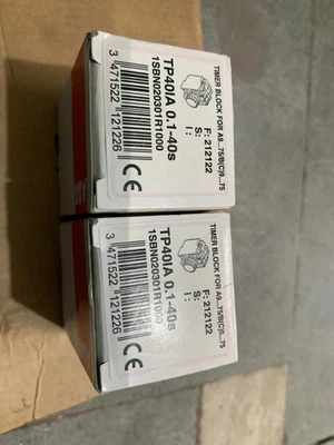 NEW ABB TP40IA 0.1-40s SERIES CONTACTOR TIMER FREE FAST SHIPPING - Image 1 of 4