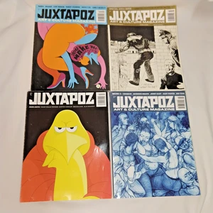 JUXTAPOZ Magazines x4 2007 2008 2010 # 100 Mode Nichols Jarvis Standish Outsider - Bild 1 von 5