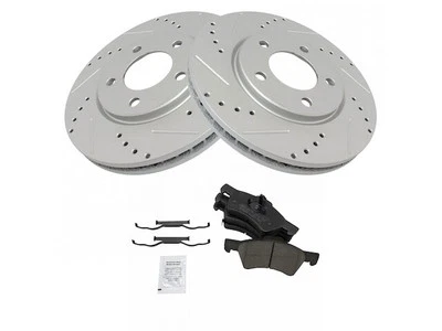 Kit de pastillas de freno y rotor delantero para Dodge Caravan 2001-2007 42522MTDH 2002 2003 Foto 1 de 2