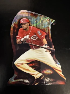 2014 Bowman Chrome - огонь высеченный - Билли Гамильтон #FDC-BHA (RC) - 5/10 - Изображение 1 из 4