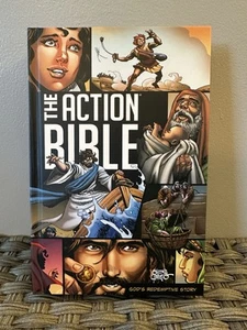 The Action Bible: God's Redemptive Story (Action Bible Series) - - Hardcover... - Picture 1 of 4