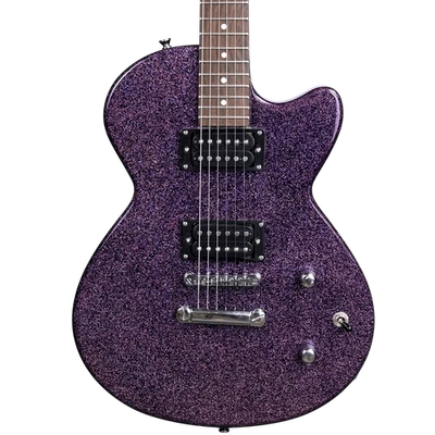 Daisy Rock Debutante Rock Candy LP Cosmic Purple Sparkle Electric Guitar (Used) - Image 1 of 4