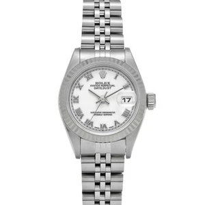 ROLEX Datejust 69174 White Case Size 26×26mm Ladies Used Watch #414718 - Picture 1 of 5