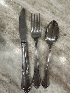 Oneida Craft Stainless Steel Flatware Child Youth 3 Piece VTG - Picture 1 of 4