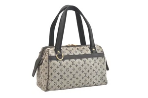 echt Louis Vuitton Monogramm Mini Josephine PM Handtasche blau M92312 LV 2446N - Bild 1 von 10