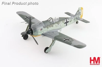 Hobby Master 1/48 HA7430 FW 190A-3 III/JG.2 Kommandeur, Hauptman Hans Hahn, - Immagine 1 di 4