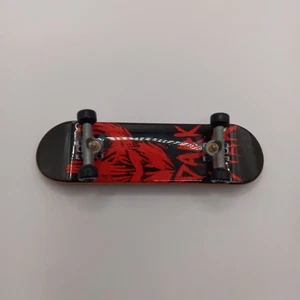 Darkstar Black + Red Logo Tech Deck + Wheels 2000s Era Vintage Finger Board Complete - Bild 1 von 4