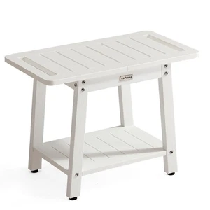 Waterproof Shower Bench for Inside Shower to Sit On, Large Shower Stool for S... - Picture 1 of 6
