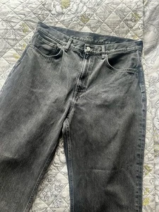 COS Column Straight Leg Jeans Charcoal Size 32 regular - Picture 1 of 7