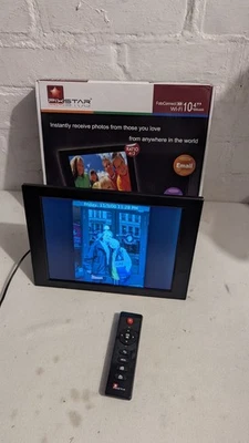 Pix-Star 10.4 Inch Wi-fi Cloud Digital Photo Frame FotoConnect XD With Email - Image 1 of 4