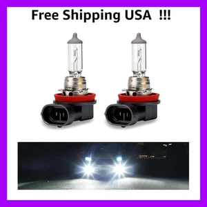 2 PCS H11 Automotive Halogen Bulb, 12V 55W Quartz Lamp Super Bright Beam Low ... - Bild 1 von 7