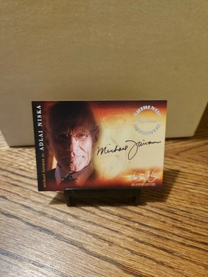 2006 Inkworks Firefly #A-8 Michael Fairman as Adelai Niska Autograph - Image 1 of 2