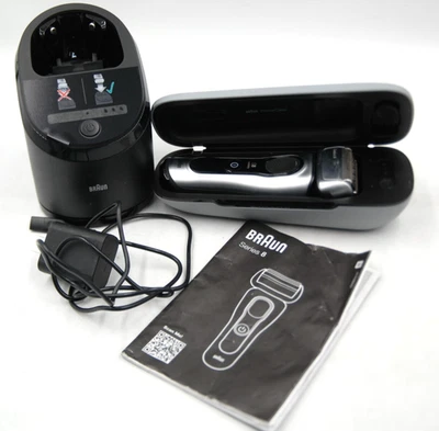 Braun Series 8 8577CC Afeitadora Eléctrica Inteligente Cierre y Suave - USADA Foto 1 de 4