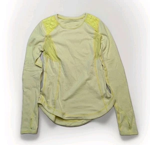 Lululemon Damen Runderful Langarmshirt Größe 2 Grün - Bild 1 von 7