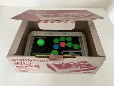 Controlador Joystick Sega Saturn Virtua Stick SS Japón Probado en Caja HSS-0136 Foto 1 de 4