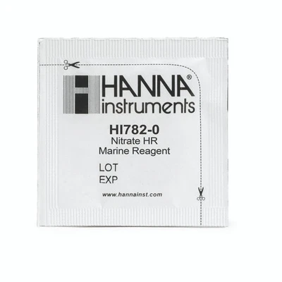 Hanna Instruments HI782-25 reactivos comprobadores de nitratos marinos de alta gama - 25 pruebas Foto 1 de 3