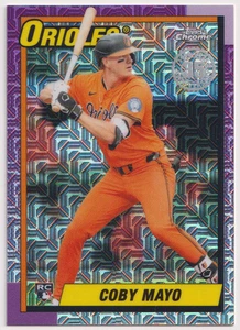 2025 Topps Update Chrome Silver Pack #U90C-51 Coby Mayo RC Baltimore Orioles - Bild 1 von 2