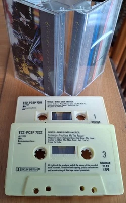 Paul McCartney - Wings Over America 1976 UK 28 Track Double Cassette EX - Image 1 of 3
