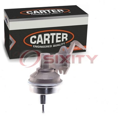 Bomba de combustible mecánica Carter para Cadillac DeVille 1968 7,7 L V8 entrega de aire gh Foto 1 de 4