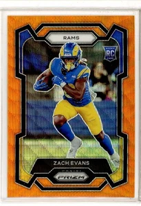 2023 Panini Prizm Zach Evans RC Orange Wave Prizm #41/60 (KD) - Bild 1 von 1