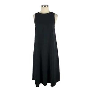 WILFRED ARITZIA Midikleid schwarz Krepp ärmellos Pillet Größe XS japanischer Stoff - Bild 1 von 7