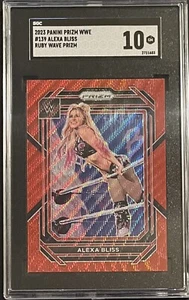 2023 PANINI ALEXA BLISS #139 RUBY RED WAVE PRIZM WWE @ SGC 10 - Picture 1 of 2