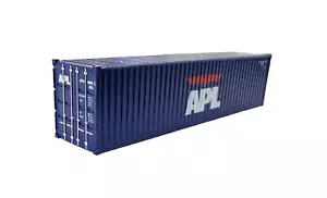 N Scale Containers - ETN40APL - 40' Shipping Container - APL - Foto 1 di 3