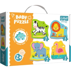 Trefl Baby Classic Puzzle - Animals on the Safari - Picture 1 of 9