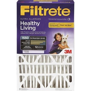 3M DP01DC-4 16" X 25" X 4" Allergen Reduction Filters 1550I (2 Filters) - Picture 1 of 6