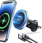 Mibhuvan Magnetic Wireless Car Charger Mount [15W Fast Charging]