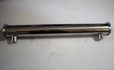 17.5"/ 15" CONDENSER 2" DIAMETER STAINLESS STEEL - Image 1 of 4