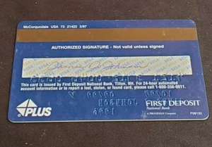 Visa Classic ~ Visa Kreditkarte Ablaufdatum 1999. Unser cc1517 - Bild 1 von 2