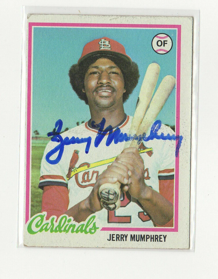 YOU PICK - St Louis Cardinals I-P SIGNED AUTOGRAPH AUTO VINTAGE STAR HOF 712 - Image 1 of 1