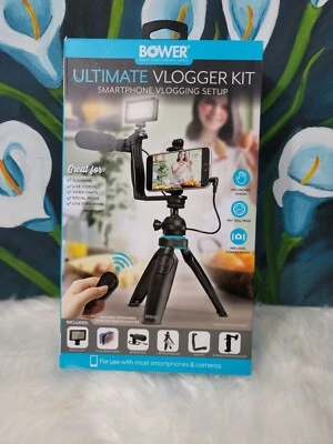 Bower Ultimate Vlogger Kit Smartphone Vlogging Setup WA-VLEKIT2 - Image 1 of 4