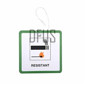 40x Furniture / Upholstery DL7 hanging labels * tickets. Fire safety labels - Picture 1 of 2