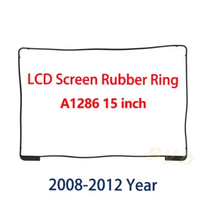 LCD Screen Rubber Middle Frame Bezel Ring For MacBook Pro 15" A1286 2008-2012 - Picture 1 of 3