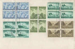939 3c US MERCHANT MARINE - Armed Forces Combo blocks of 4 - Picture 1 of 1